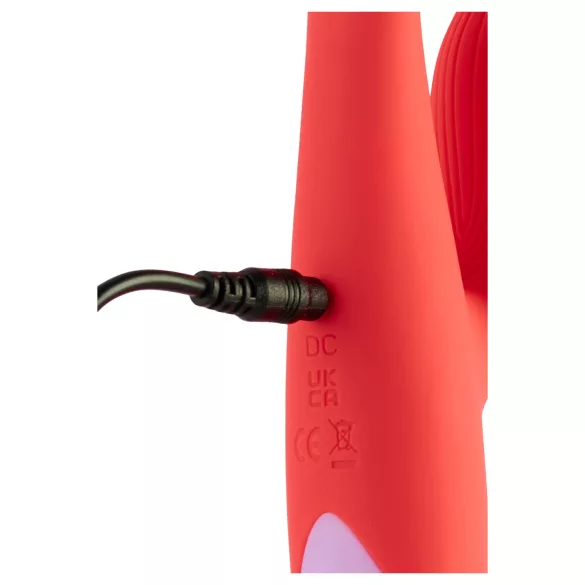 Dreamtoys Love Signal - G-tačka vibrator sa stimulacijom klitorisa (crveni)