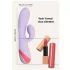 Dreamtoys Love Signal - vibrator sa dodatnim stimulatorom klitorisa (ljubičasti)