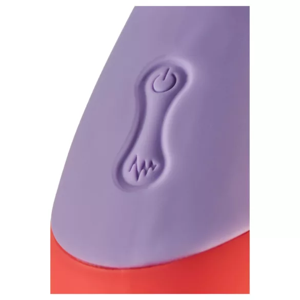 Dreamtoys Love Signal - vibrator sa dodatnim stimulatorom klitorisa (ljubičasti)