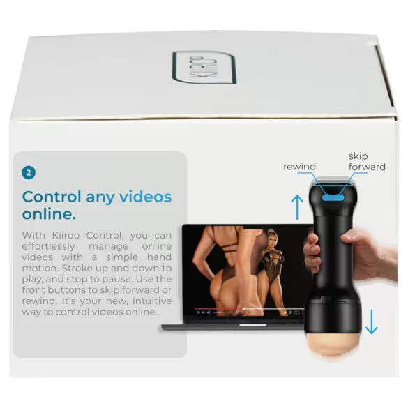 Kiiroo Control - vibracioni adapter (crni)