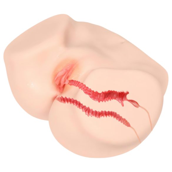 Kokos Vanila 004 - realistični torzo masturbator (prirodan)