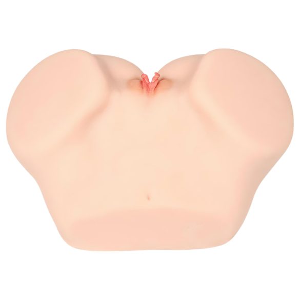 Kokos Vanila 004 - realistični torzo masturbator (prirodan)