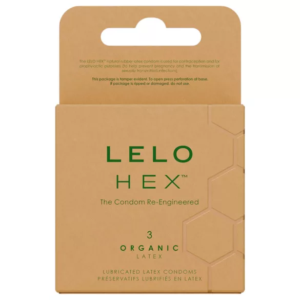 LELO Hex Organic - kondom za potenciju (3 kom)