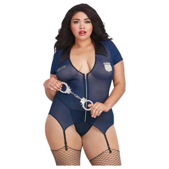 Dreamgirls Plus Size - sexy policajka kostim (plavo)