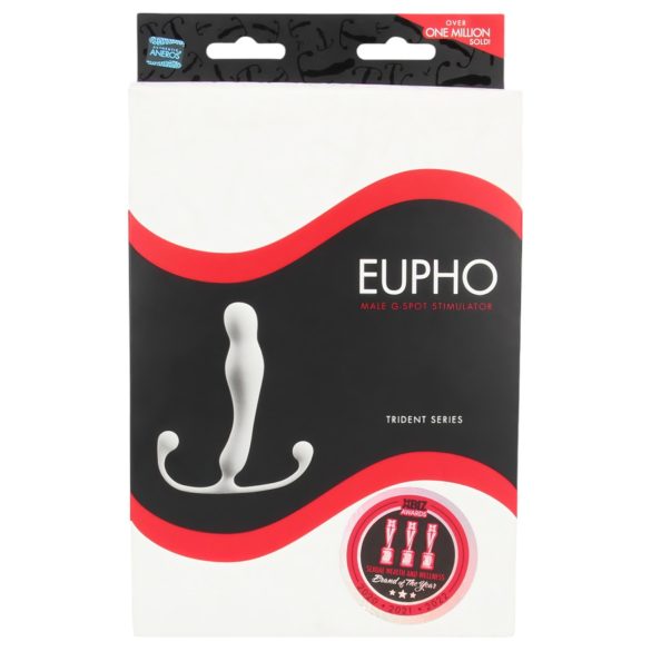 Aneros Eupho Trident - prostata dildo (beli)