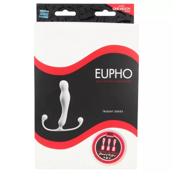 Aneros Eupho Trident - dildo za prostatu (beli)