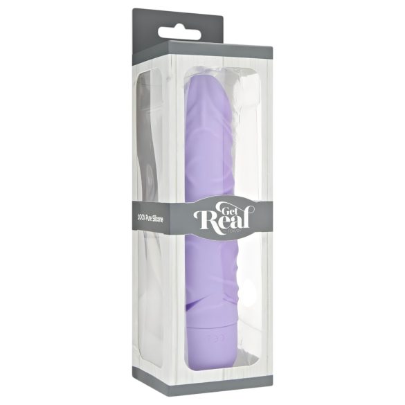 Klasik Get Real - realističan, silikonski vibrator (ljubičasti)