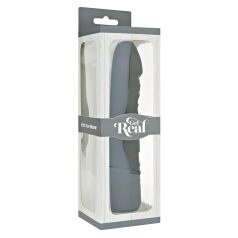 Klasik Get Real - realistican silikonski vibrator (crni)