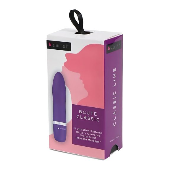 B SWISH Bcute Classic - vodootporni vibrirajući ruž (ljubičasti)