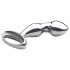 Njoy Pfun Plug - metalni prostate dildo (srebrni)
