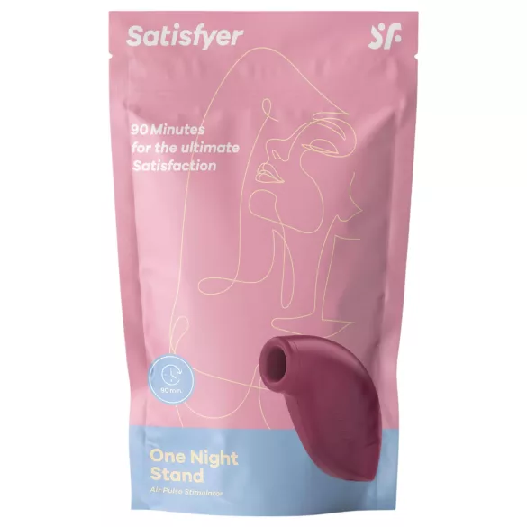 Satisfyer One Night Stand - stimulator klitorisa sa vazdušnim talasima (crveni)