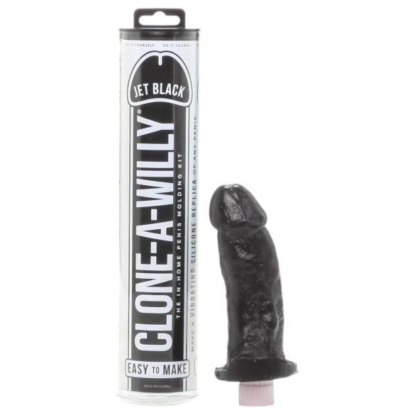 Clone-a-Willy - komplet za kopiranje penisa sa vibratorom (crna)