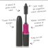 Vrišteća maskara - crno-roze vibrirajući spiralni vibrator