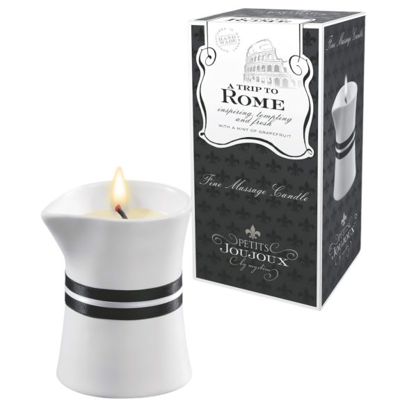 Petits Joujoux sveća za masažu - grejpfrut i bergamot (120ml)