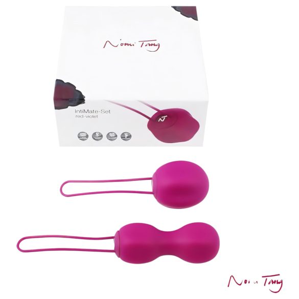 Nomi Tang Intimate - Set od 2 ljubičaste gejša kuglice
