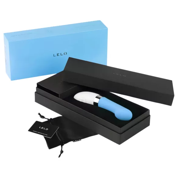 LELO Gigi 2 - silikon G-tačka vibrator (plavi)