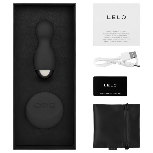 LELO Hula - rotirajuće vibraciono jaje (crno)