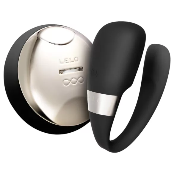 LELO Tiani 3 - silikonski parni vibrator (crna)
