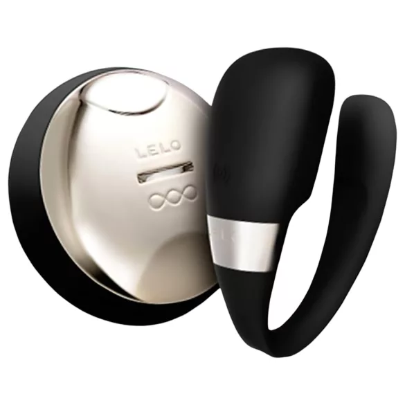 LELO Tiani 3 - silikonski parni vibrator (crna)