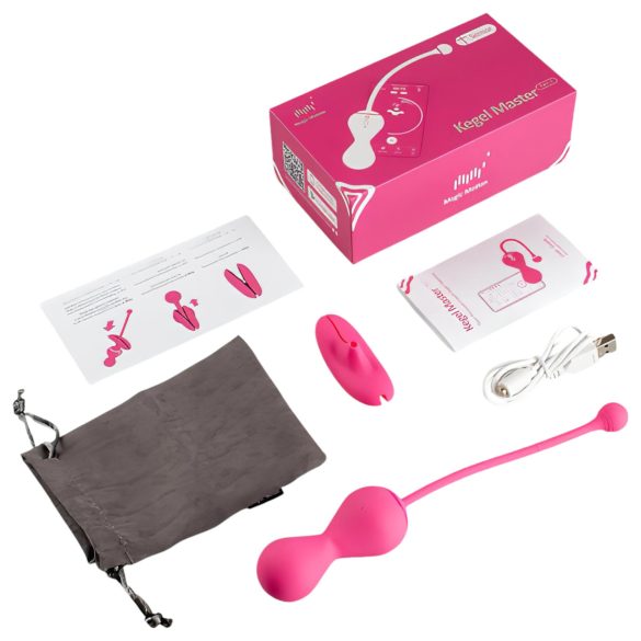 Magic Motion Kegel Master - pametne Kegel kuglice duo (roze)