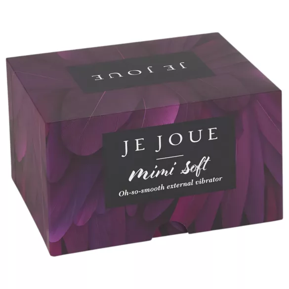 Je Joue Mimi Soft - punjivi, vodootporni klitorisni vibrator (ljubičasti)