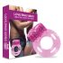 Ljubavni Džep - jednokratni vibracioni prsten za penis (roze)