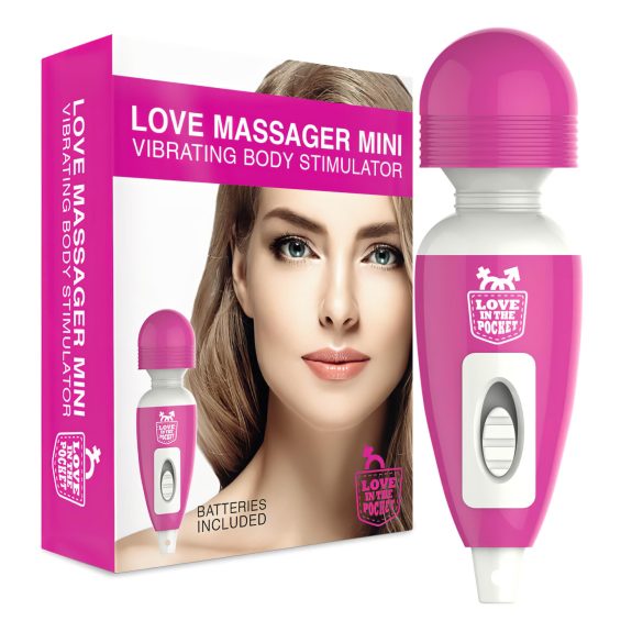 "Ljubavna Čarolija - mini masažer vibrator (roze)"