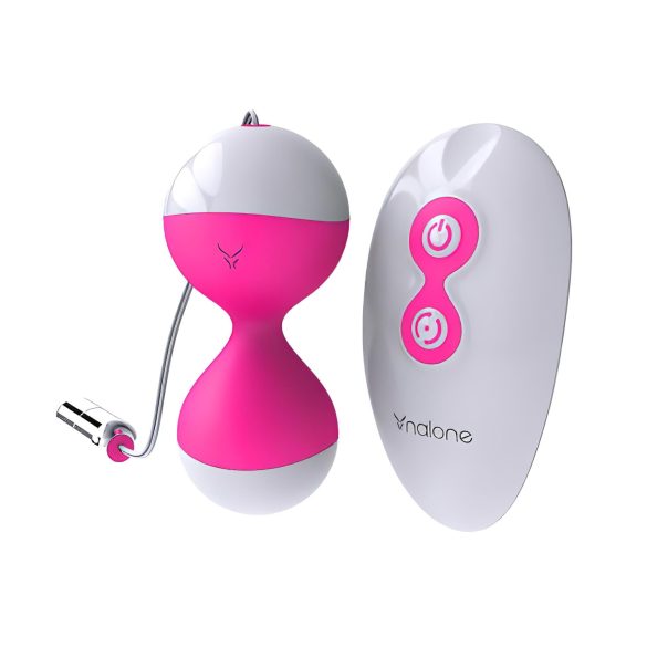NALONE Miu Miu - bežični duo kuglice za Kegel vežbe (pink)