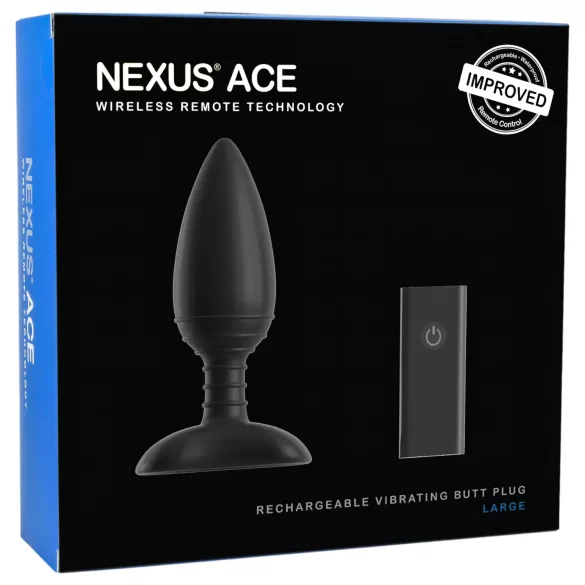 Nexus Ace - daljinski, punjivi analni vibrator (veliki)