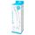 GLAS - Dupli dildo od stakla (prozirno)