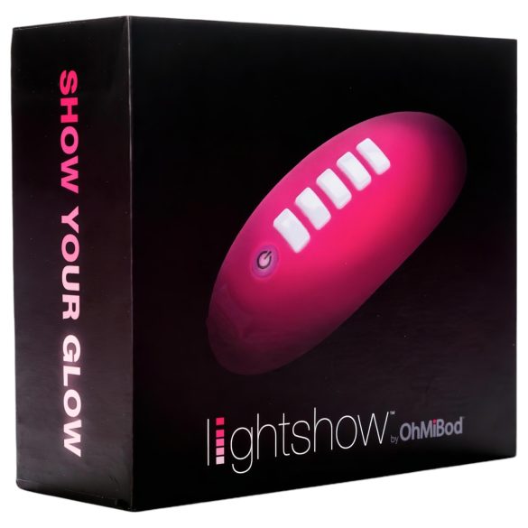 OHMIBOD Lightshow - pametni vibrator za klitoris sa svetlosnim efektima (roze)