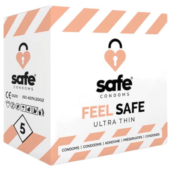 SAFE Feel Safe - tanki kondomi (5 komada)