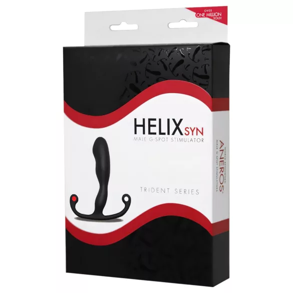 Aneros Trident Helix - crni dildo za prostatu