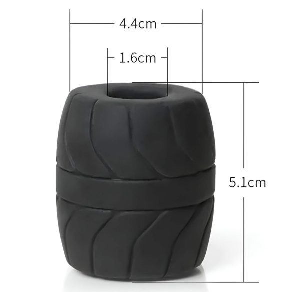 SilaSkin Prsten i Proizvlačilica za Testise (bela)