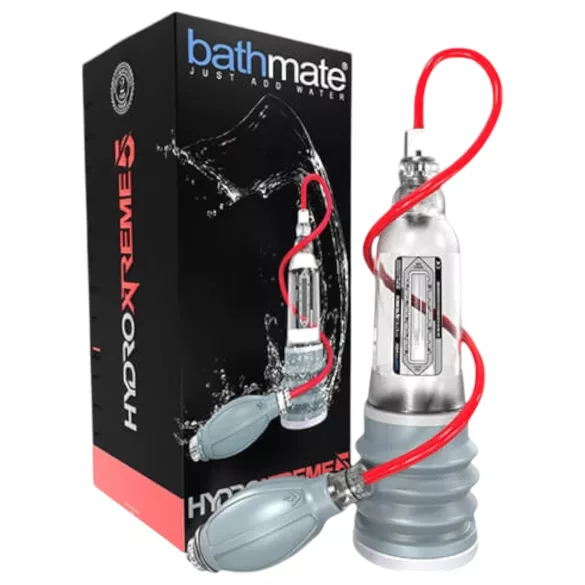 BathMate Xtreme Hydromax 5 - set pumpica za penis (providna)