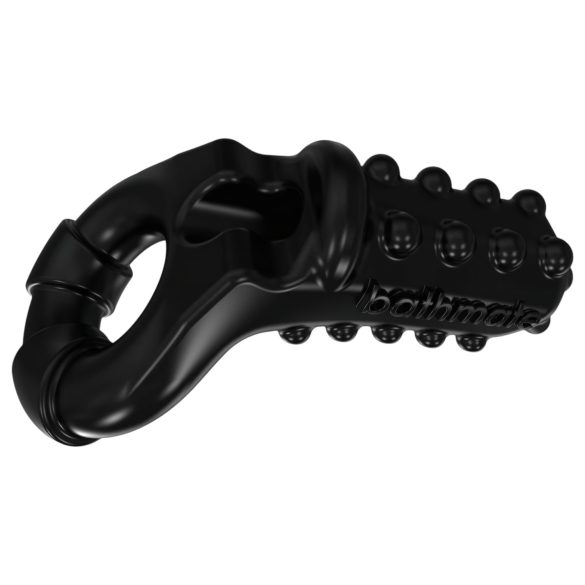 Bathmate Vibe Ring Tickle - crni vibrirajući penis prsten