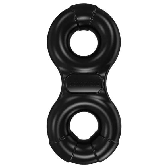 Bathmate Vibe Ring Eight - punjiva, vibrirajuća penis prsten (crna)