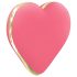 RS Icons Heart - akumulatorski vibrator za klitoris (koralno)