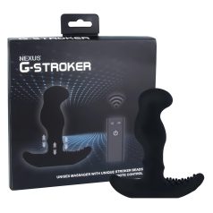   Nexus G-stroker - daljinski vibrirajući masažer za prostatu (crna)