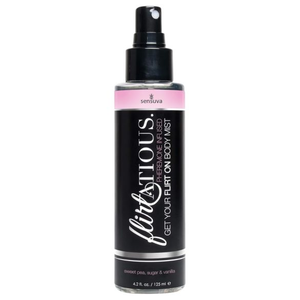 Sensuva Flirtatious - Feromonski sprej za telo - Vanila-Slatki Grašak (125ml)