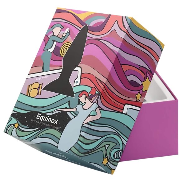 Magic Motion Equinox - pametni analni vibrator na baterije (crni)