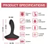 Magic Motion Solstice - aplikacijom upravljani vibrator za prostatu, za muškarce (crni)