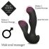 FEELZTOYS Black Jamba - bežični, grejni analni vibrator (crni)