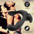 FEELZTOYS Black Jamba - bežični, grejni analni vibrator (crni)