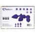 FEELZTOYS Bibi - set analnih čepova - ljubičasta (3 komada)