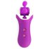 FEELZTOYS Clitella - punjivi rotirajući oralni vibrator (ljubičasti)