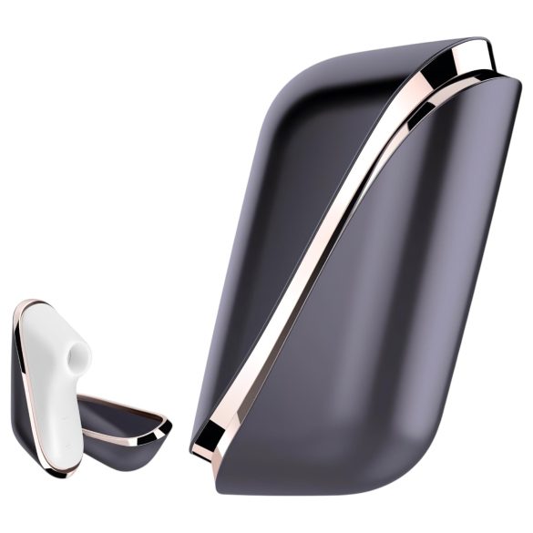 Satisfyer Traveler - putnići stimulator za klitoris (crno-beli)