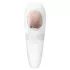 Satisfyer Pro 4 Couples - vibratori za parove sa talasima vazduha, na punjive baterije (beli)