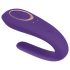 Satisfyer Double Classic - vodootporni, punjivi parni vibrator (ljubičasti)