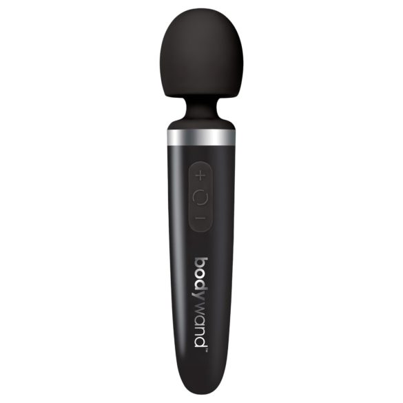 Bodywand Aqua - punjivi mini masažer (crni)